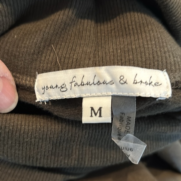 YF&B🆕Olive Asymmetrical Sweater Dress - Picture 10 of 12